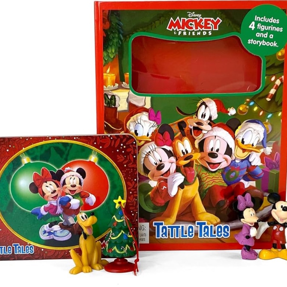 Disney Mickey Mouse Tattle Tales Storybook Set BUNDLE